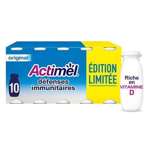 Actimel Yaourt Boire Nature Sucr X G Pas Cher Auchan Fr