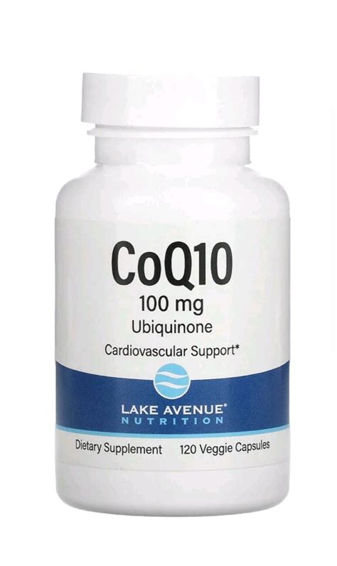 [ PRE ORDER ] LAKE AVENUE NUTRITION ~ 🇺🇸CoQ10 with Bioperine, 100 mg ...