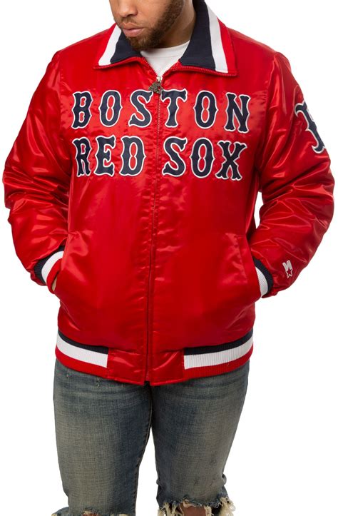 STARTER Boston Sox Varsity Jacket LS850697-BRX - Shiekh