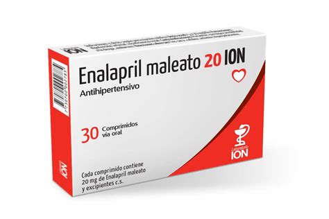 Enalapril Maleato Ion Laboratorio Ion