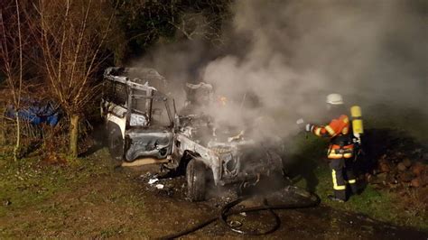 Pkw Brand Feuerwehr Malsch Retten Löschen Bergen Schützen