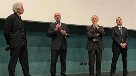 Lba Umberto Gandini Alla Presentazione Del Film Su Sandro Gamba