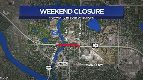 Next Drive Road Closures Planned Around Twin Cities Metro This Weekend Cbs Minnesota