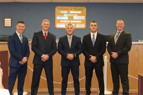 Five New Police Officers For Franklin Township Gloucester County