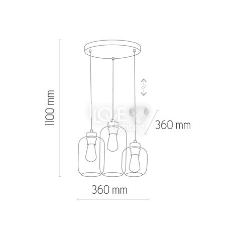 Lampa wisząca MARCO GREEN 3325 TK Lighting Ilove Lighting