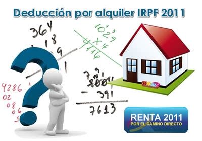 Qué deducción en el IRPF se puede aplicar el arrendatario o inquilino