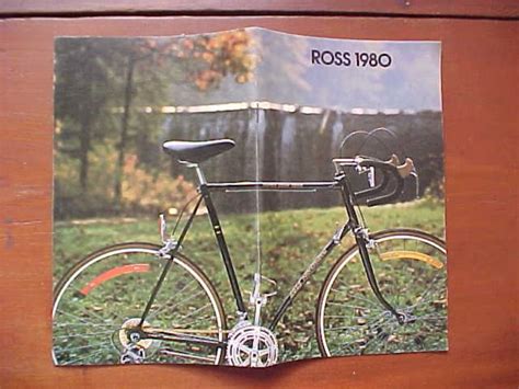 1980 Ross Bicycle Bike Color Sales Catalog Ten Speeds Crates | Etsy