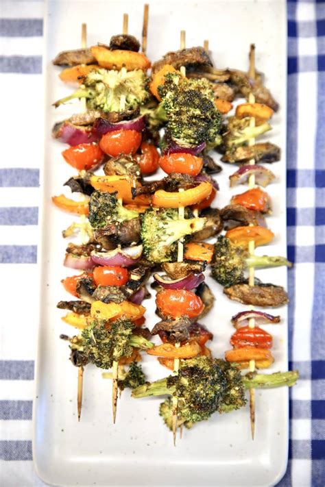 Grilled Vegetable Kabobs - Out Grilling