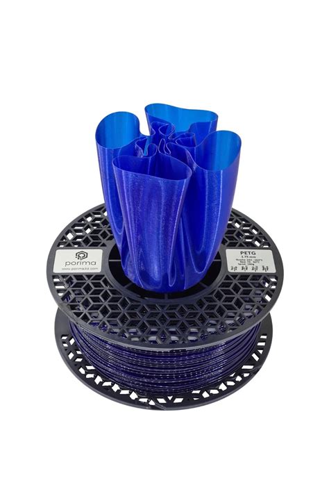 Porima PETG Transparan Gece Mavi Filament 1 Kg Rhino3D Printer