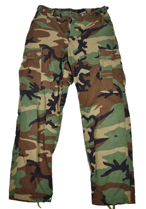 Us Military M81 Woodland Bdu Camo Trousers