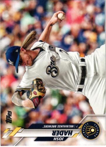 Topps A Josh Hader Milwaukee Brewers Ebay