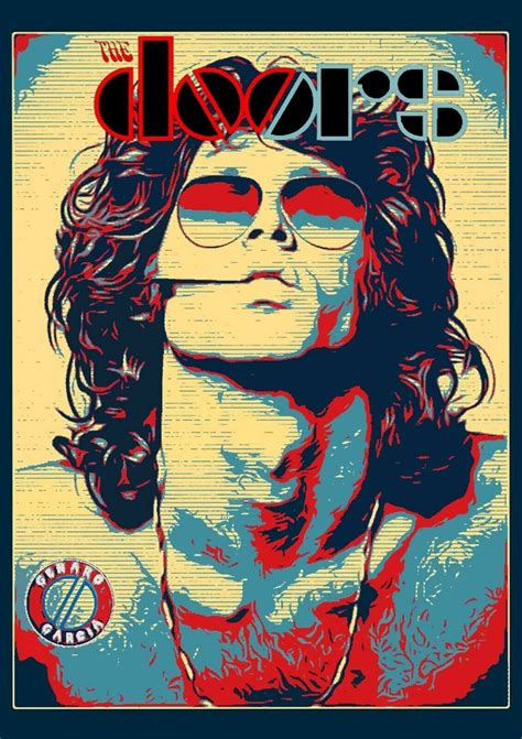 Jim Morrison Rock Poster Art Rock Posters Rock Band Posters