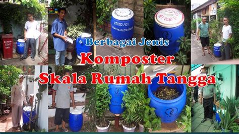 Mengenal Berbagai Jenis Komposter Skala Rumah Tangga YouTube