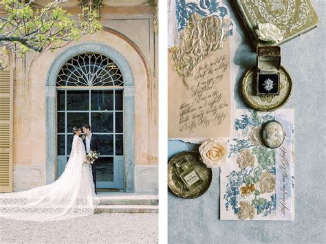 Lake Como Wedding Inspiration At Villa Pizzo