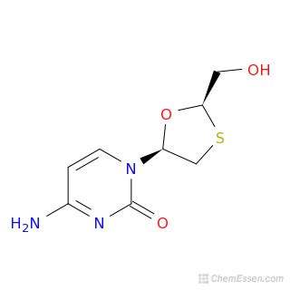 Lamivudine Structure - C8H11N3O3S - Over 100 million chemical compounds | CCDDS