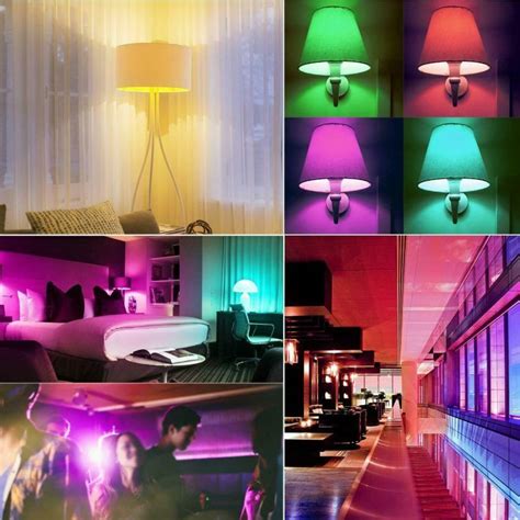 Energy Saving Color Changing Magic Light E W Rgb Led Lamp Bulb