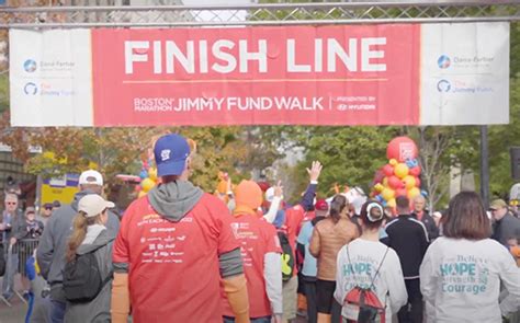 2020 Boston Marathon Jimmy Fund Walk Cancer Research Fundraiser