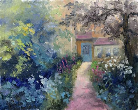 Cotswold Cottage Vi Painting By Mary Jean Weber Fine Art America