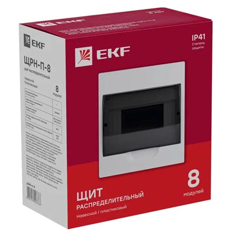 ЩРН-П- 8 IP41 PROXIMA EKF. Цены, характеристики, фото на официальном ...