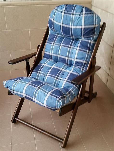 Liberoshopping Fauteuil Relax En Bois Pliante Positions Coussin Super