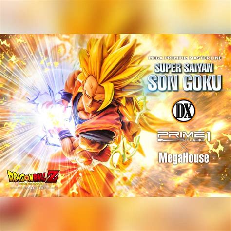 Mega Premium Masterline Dragon Ball Z Super Saiyan Son Goku Deluxe