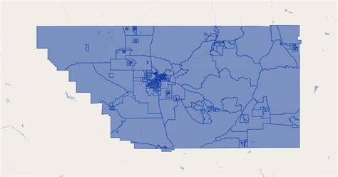 Kern County, CA Census Block Groups 2010 | GIS Map Data | Kern County ...