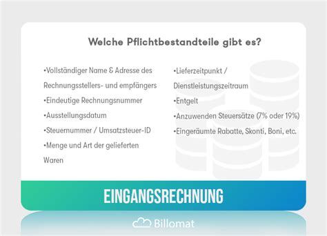 Eingangsrechnung Definition Infos Mehr Billomat Buchhaltung