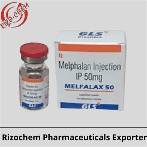 Melphalan Injection | Melfalax 50mg | Rizochem Pharmaceuticals Exporter