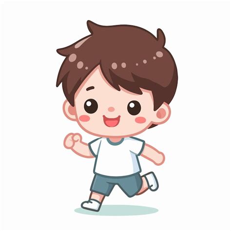 Premium Vector | Fan art illustration of a cute little boy