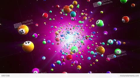 Bingo Balls Loopable Background Stock Animation | 6901598