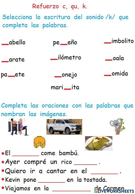 Palabras Con B Worksheet Live Worksheets 48 Off