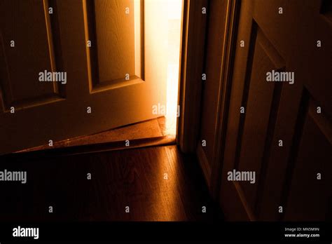 Open Door Light Shining High Resolution Stock Photography And Images