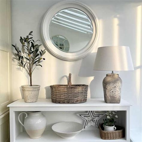 White and Brown Shelf Décor in White Space - Soul & Lane