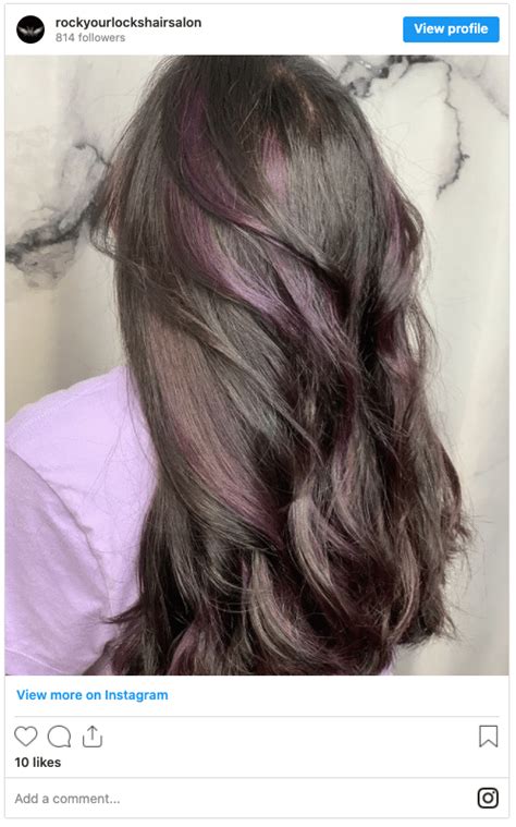 Purple Highlights The Best Ways To Rock The Trend In 2023