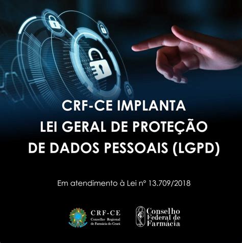 CRF CE implanta Lei Geral de Proteção de Dados Pessoais LGPD CRF CE