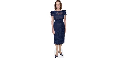 Nancy Pelosi (Blue Dress) Cardboard Cutout - Celebrity Cutouts