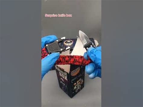 Surprise knife box 😍 #surprisebox #knife - YouTube