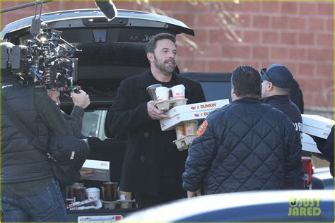 Ben Affleck Spotted Serving Drinks In Dunkin Donuts Drive Thru In