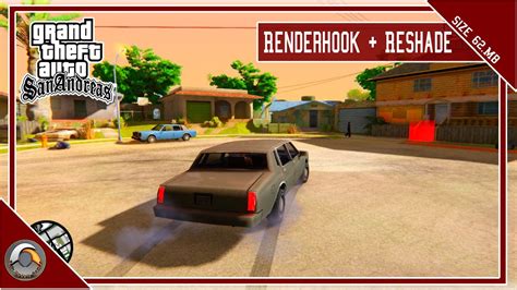 Gta San Andreas Graphics Mod Renderhook Reshade Youtube