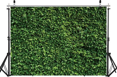 Amazon Wolada X Ft Green Backdrop Greenery Wall Backdrop Green