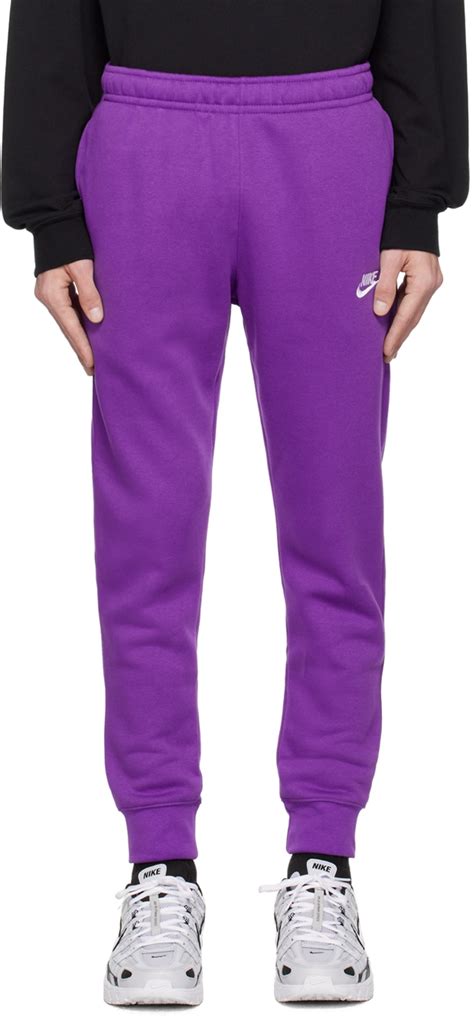 Nike Purple Sportswear Club Sweatpants Purple Cosmospurple