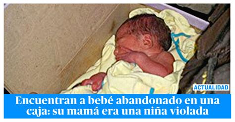 Bebé recién nacido fue abandonado en caja de cartón por su mamá una