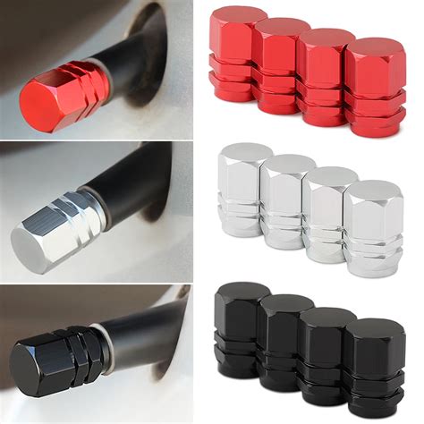 4PCS Car Accessories Metal Wheel Tire Valve Caps For Suzuki Grand