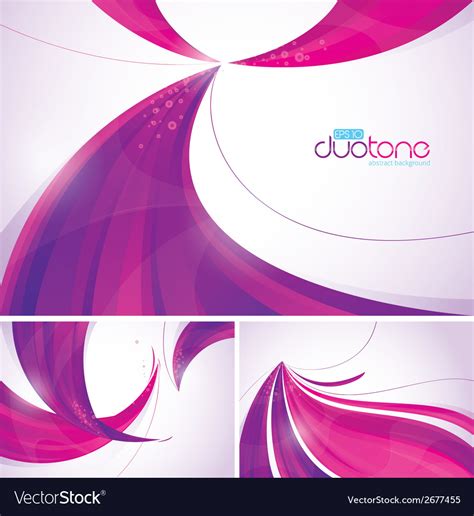 Duotone Abstract Background Royalty Free Vector Image