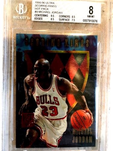 Ultra Scoring Kings Hot Pack Michael Jordan Bgs Nm Mt Ebay