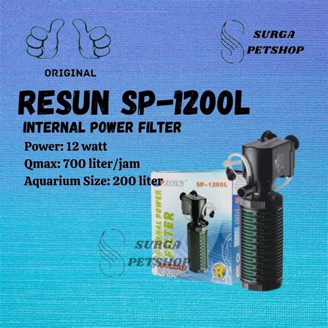 Jual Resun Filter Sp L Sp L Pompa Dan Internal Power Filter