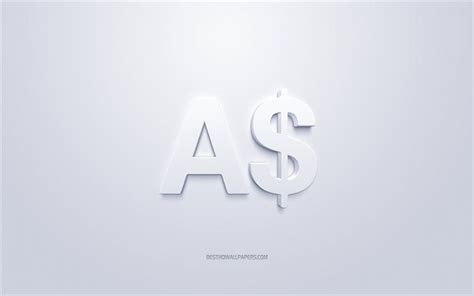 Download wallpapers Australian dollars symbol, currency sign ...