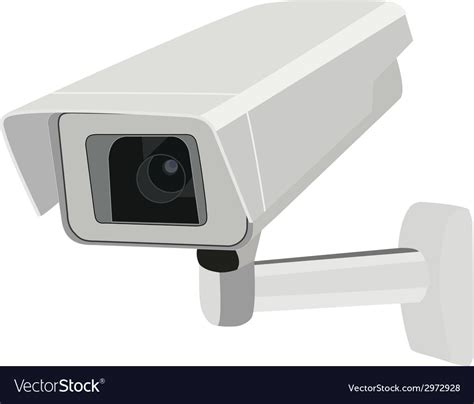 Surveillance camera Royalty Free Vector Image - VectorStock