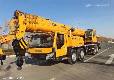 Xcmg Xcmg Qy K Ton Used Hydraulic Mounted Mobile Truck Crane