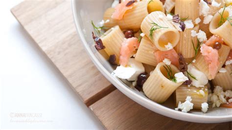 Pasta Fredda Integrale Al Salmone Feta E Finocchietto L Ennesimo